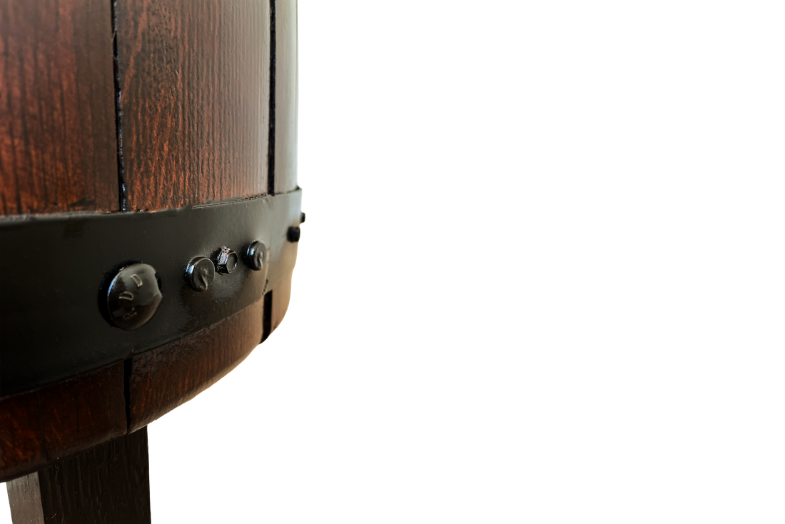 Burlap & Oak™ Small Bourbon Barrel Coffee Table